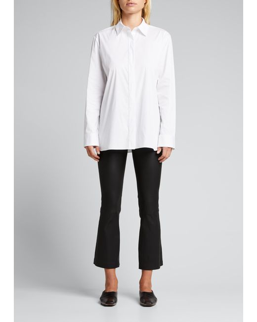Theory Classic Button-Front Shirt