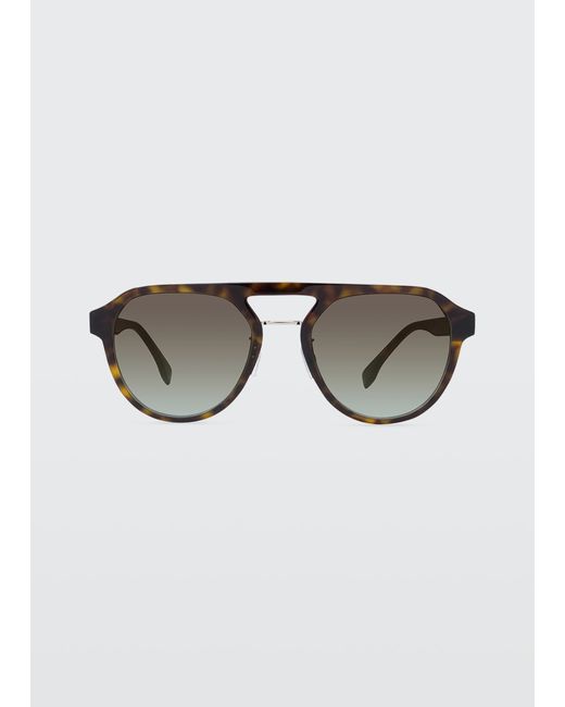 Fendi Top Bar Acetate Sunglasses