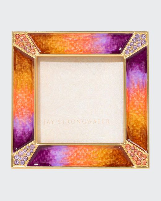 Jay Strongwater Pave Corner Picture Frame 2