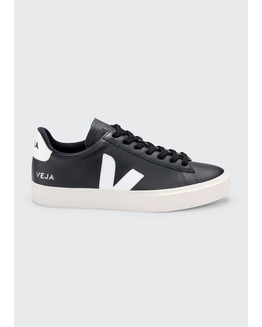 Veja Campo Easy Two-Tone Leather Sneakers