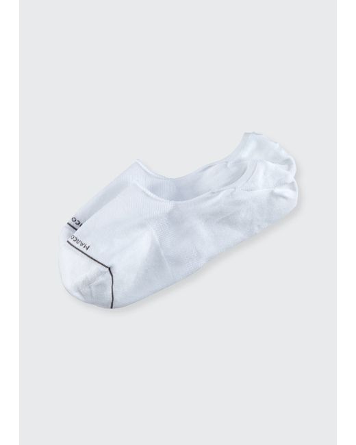Marcoliani Invisible Touch Solid No-Show Socks