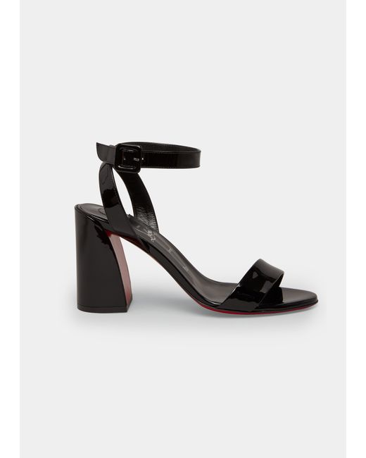 Christian Louboutin Miss Sabina Red Sole Ankle-Strap Sandals