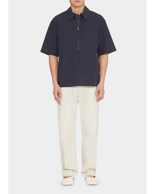 3.1 Phillip Lim Half-Zip Popover Shirt