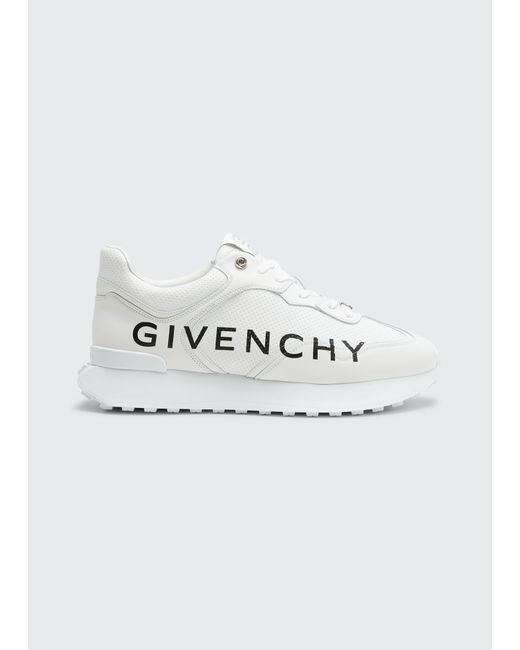 Givenchy Giv Runner Leather Logo Sneakers