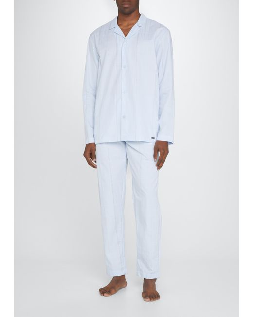 Hanro Aurel Long Cotton Pajama Set