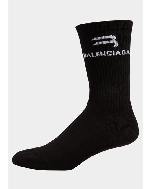 Balenciaga Logo Sport Socks