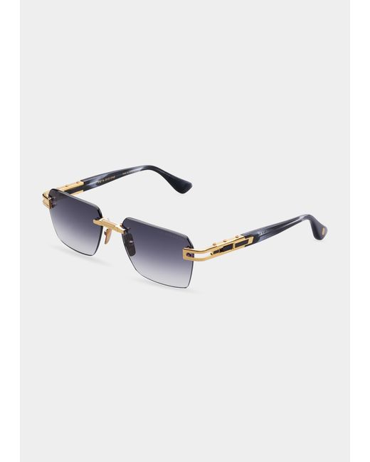 DITA Eyewear Meta Evo One Rimless Rectangle Sunglasses
