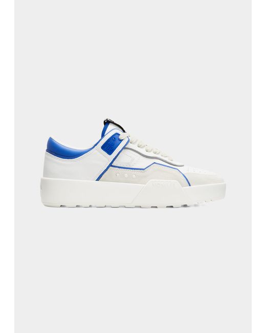Moncler Promyx Space Leather Low-Top Sneakers