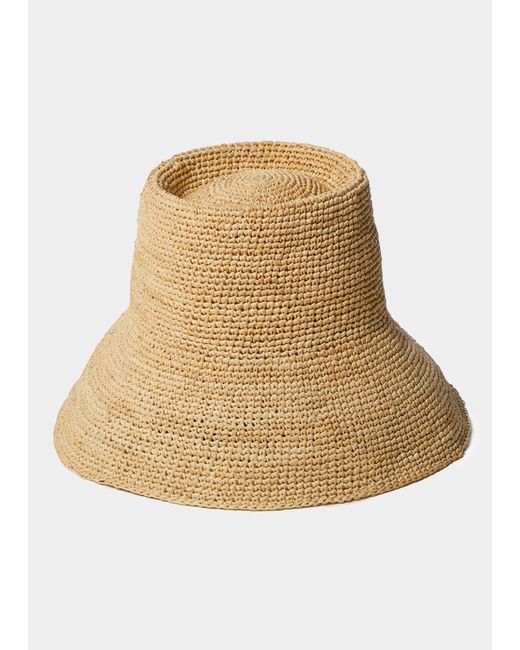 Janessa Leone Felix Large Brim Straw Hat