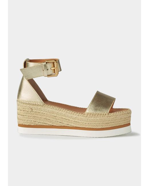See by Chloé Glyn Platform Ankle-Strap Sandals