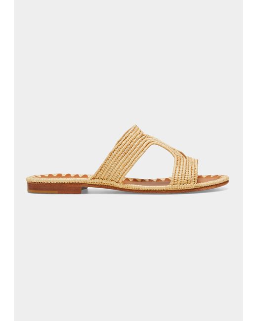 Carrie Forbes Moha Woven Flat Sandals