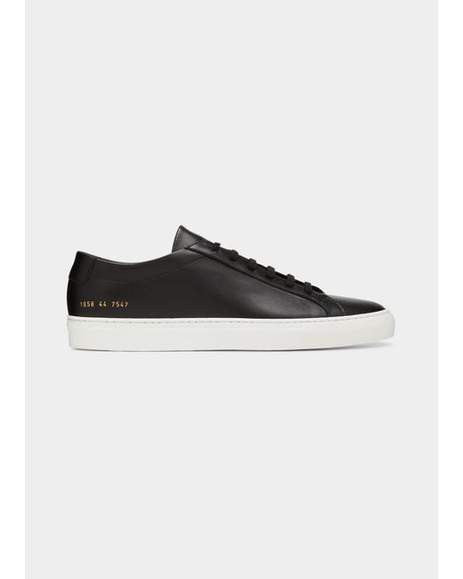 Common Projects Achilles Leather Low-Top Sneakers