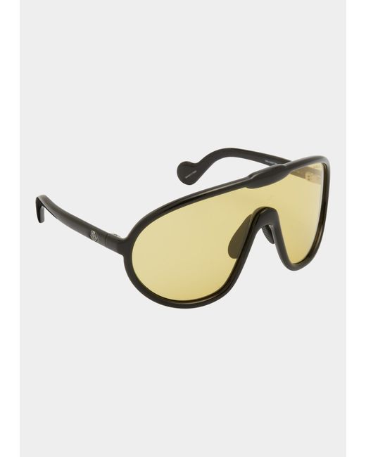 Moncler Lunettes Halometre Logo Emblem Shield Sunglasses