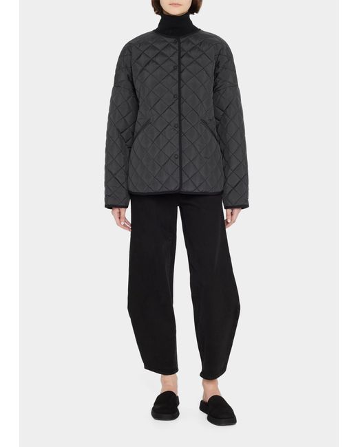 Totême Water-Resistant Quilted Oversize Jacket
