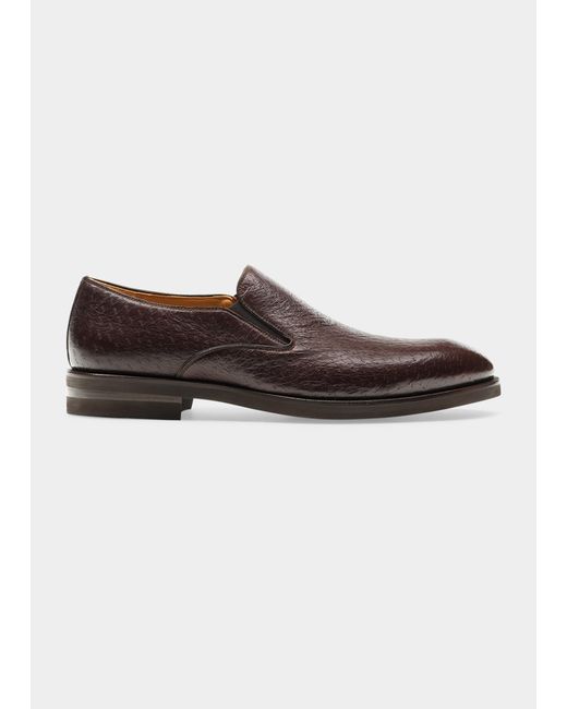 Magnanni Lima Slip-On Exotic Leather Loafers
