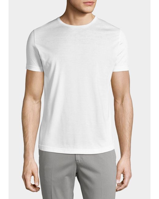 Loro Piana Silk Cotton Jersey T-Shirt
