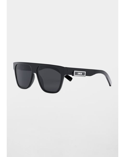 Dior Logo Plaqueacute Square Sunglasses