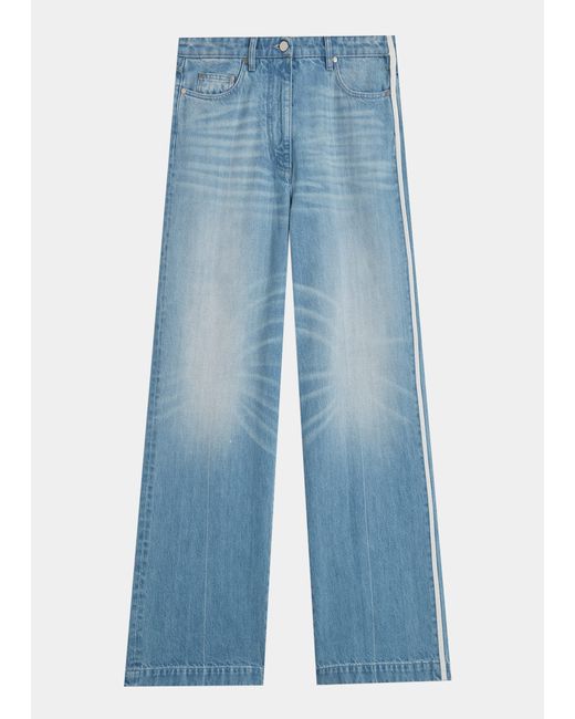 Peter Do Wide Side-Stripe Jeans