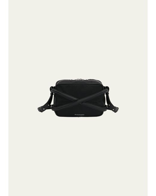 Alexander McQueen Harness Nylon Crossbody Bag