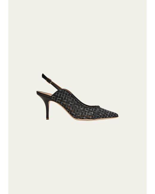 Malone Souliers Marion Mesh Slingback Pumps