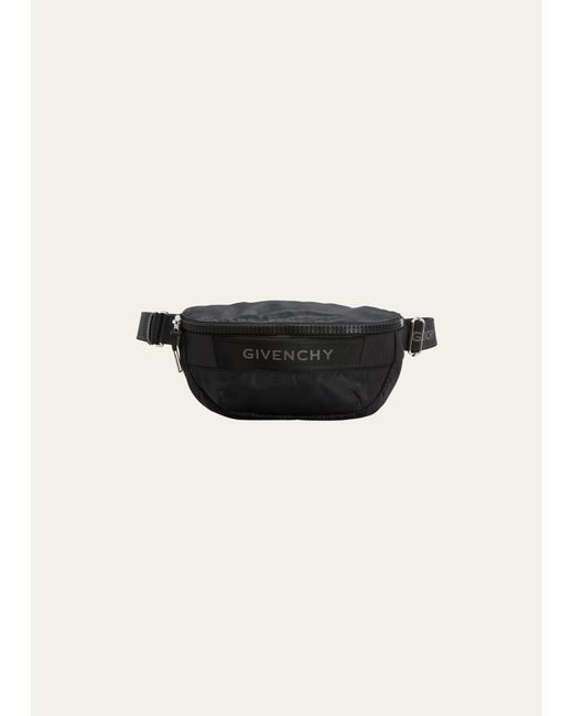 Givenchy G-Trek 4G-Zip Nylon Belt Bag
