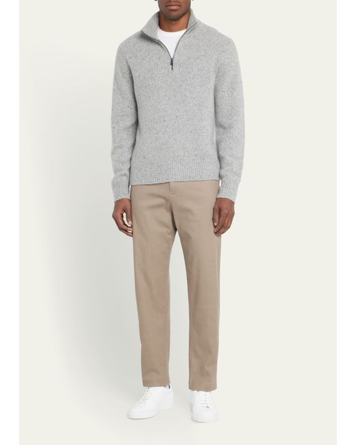 Vince Relaxed Stretch-Cotton Painter Pants