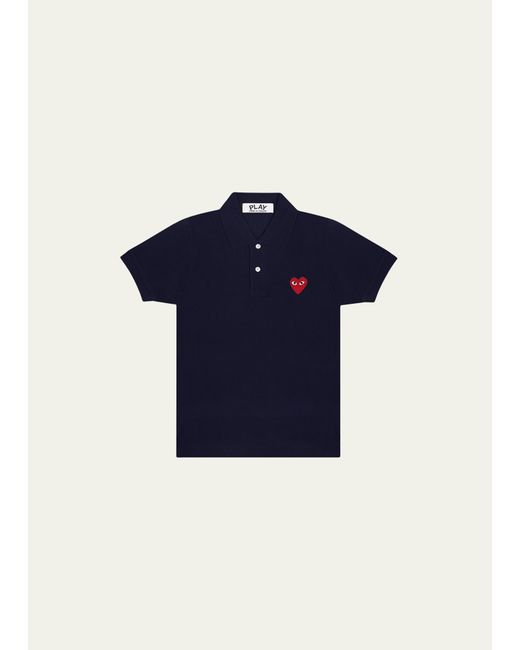 Comme Des Garçons Polo Shirt with Heart