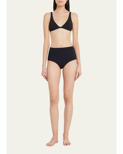 Totême Solid Triangle Bikini Top