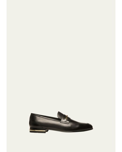 Bally Genos Leather Loafers