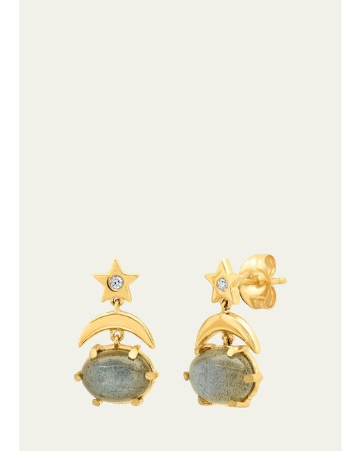 Andrea Fohrman Mini Cosmo Drop Earrings with