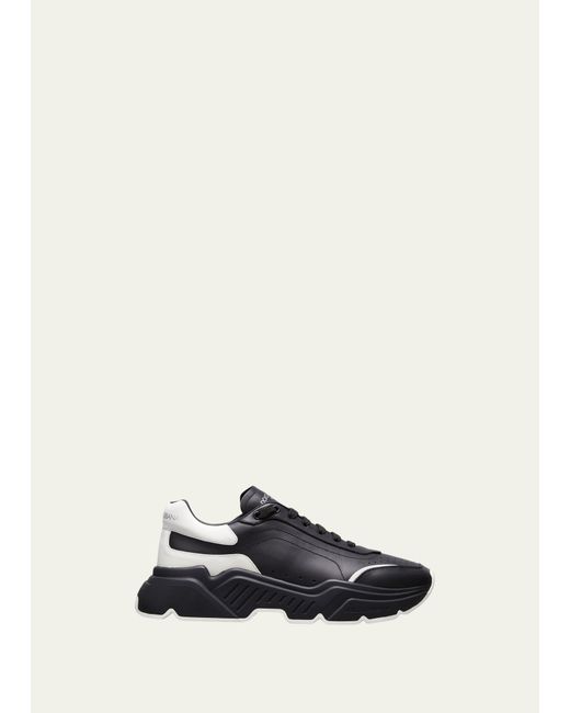 Dolce & Gabbana Day Master Two-Tone Chunky Runner Sneakers
