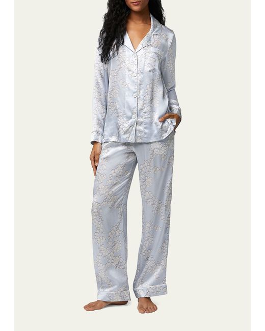 Bedhead Pajamas -Print Silk Pajama Set