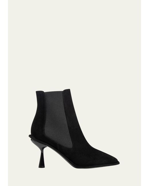 Pierre Hardy Lave Suede Chelsea Ankle Boots