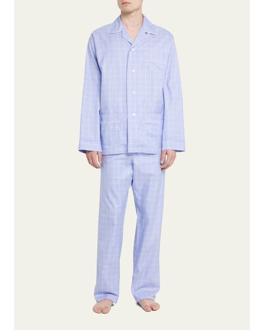Emanuele Maffeis Long Cotton Pajama Set