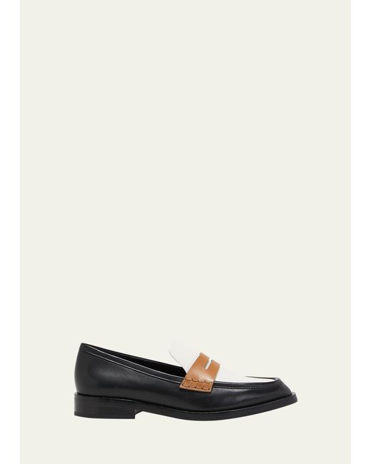 3.1 Phillip Lim Alexa Colorblock Leather Penny Loafers