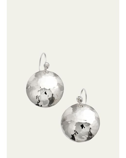 Ippolita Disc Earrings in Sterling with Diamonds