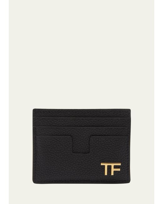 Tom Ford T Line Leather Card Holder