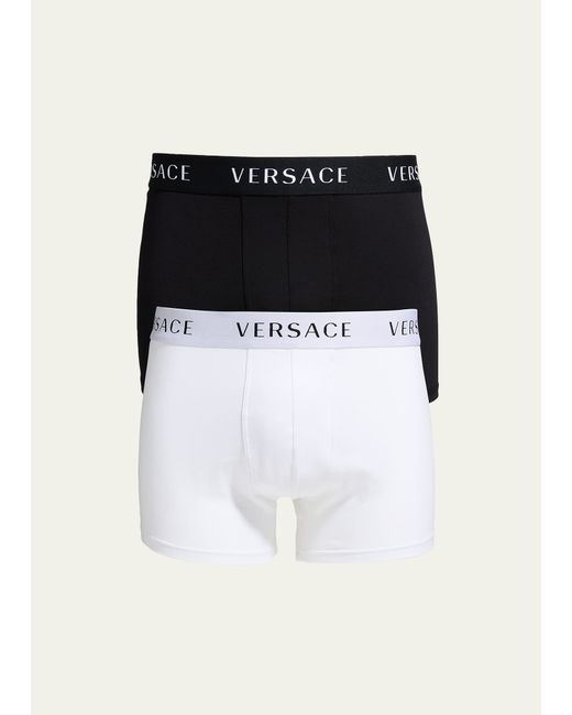 Versace 2-Pack Long Boxer Briefs