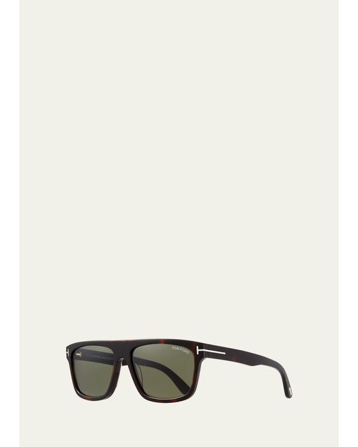 Tom Ford Thick Square Acetate Sunglasses