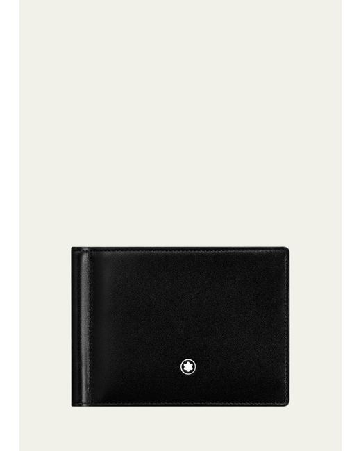 Montblanc Meisterstuck Leather Bifold Wallet with Money Clip