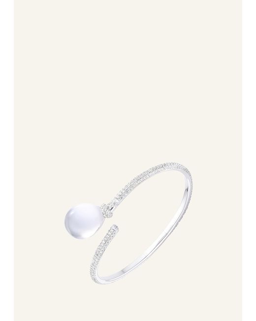 Vhernier Palloncini Mini Bracelet with Diamonds Rock Crystal and Mother-of-Pearl