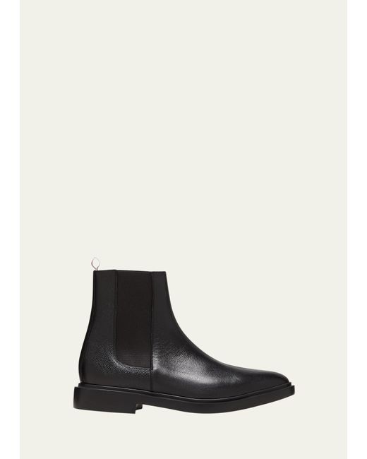 Thom Browne Grain Leather Chelsea Boots