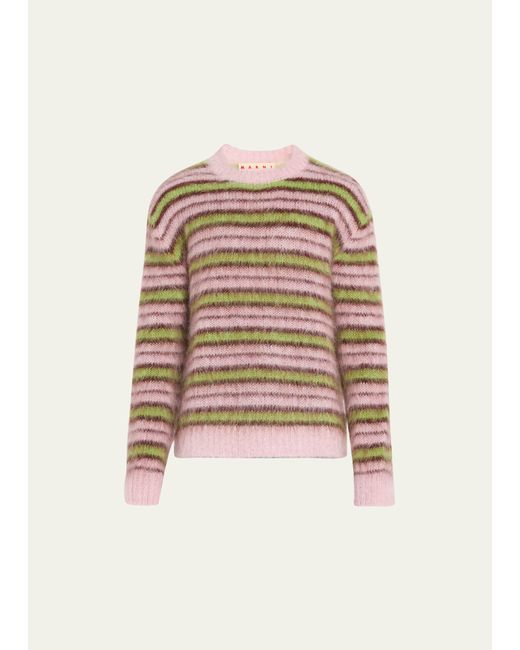 Marni Striped Mohair Sweater
