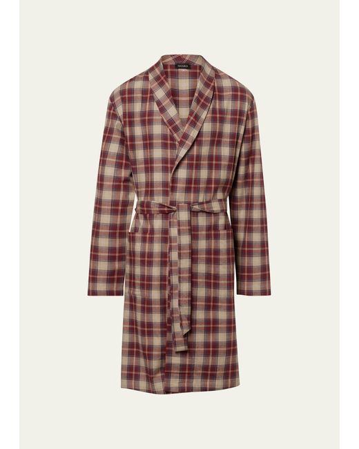 Hanro Cozy Comfort Flannel Robe