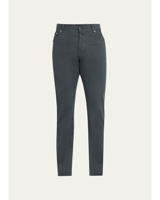 Kiton Cotton-Cashmere 5-Pocket Jeans