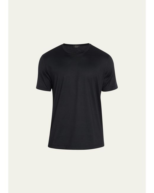 Brioni Solid Cashmere T-Shirt
