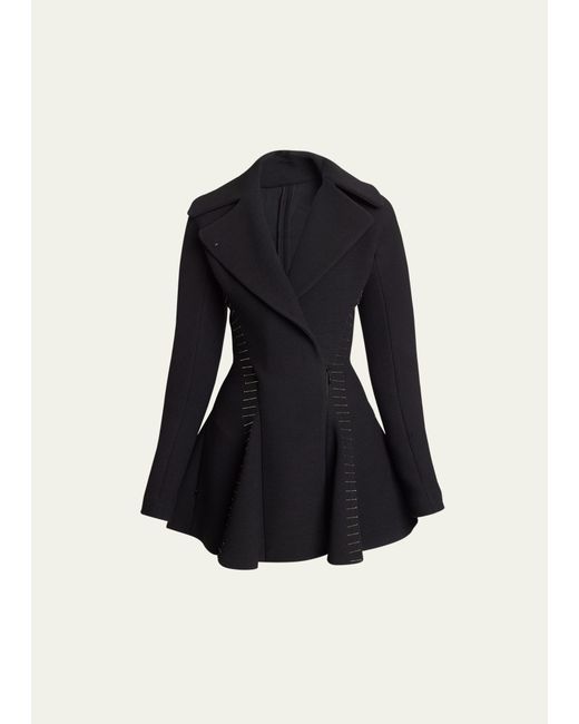 Alaïa Pin Fitted Wrap Jacket