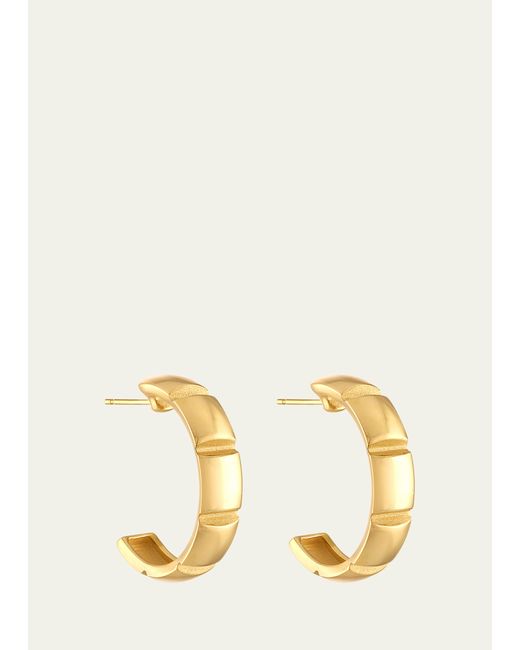 Pamela Zamore 18k Gold Veda Large Hoop Earrings