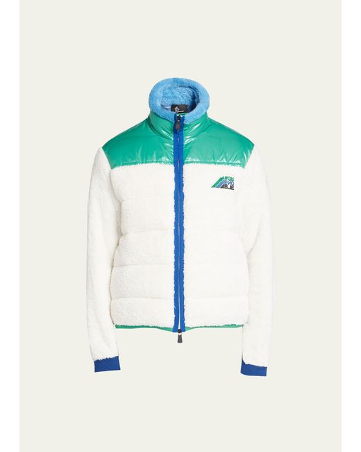 Moncler G Retro Quilted Fleece Jacket