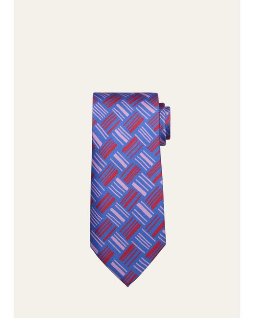 Charvet Printed Silk Tie
